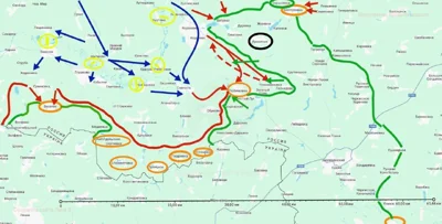 9 и 10 октября российские войска в Курской области атаковали Любимовку, Новоивановку и Зеленый Шлях, а также Веселое и позиции ВСУ к северу от Ольговки