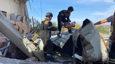 Three bodies retrieved from under rubble of police headquarters in Kryvyi Rih