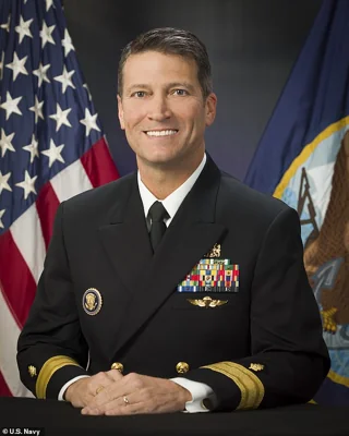 Jackson, who retired from the Navy as a rear admiral last year, was first appointed to the White House medical unit under former president George W. Bush, then became the president's doctor in 2013, under Barack Obama
