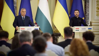 Прекращение огня и переговоры с Россией: о чем Зеленский и Орбан говорили в Киеве