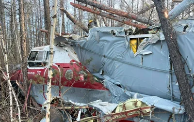 В России разбился самолет Ан-3, есть жертва