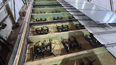 Операція "Павутина": СБУ показала шлях FPV-дрона від вильоту до ураження літака