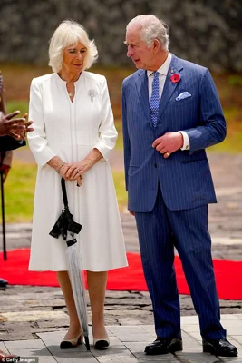 King Charles III and Queen Camilla visit Uhuru Gardens on October 31 last year in Nairobi, Kenya