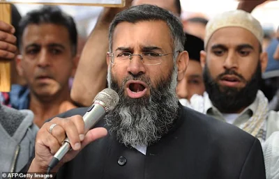 Police in Britain, the US and Canada had been running separate investigations as they became concerned that Choudary was seeking to recruit a new generation of younger followers (Pictured: Choudary speaking in 2012)