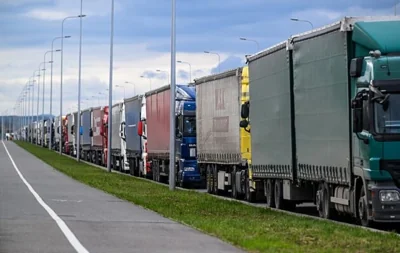 Польша приостановила пропуск украинских грузовых транспортных средств, не имеющих разрешений на международные грузовые перевозки
