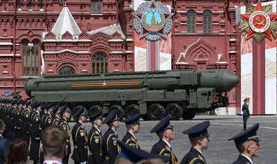 Russia is armed with nuclear missiles