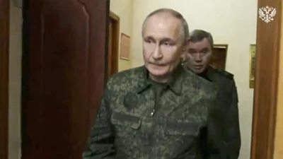 Putin makes surprise visit to Russia’s Kursk region and orders its ‘full liberation’