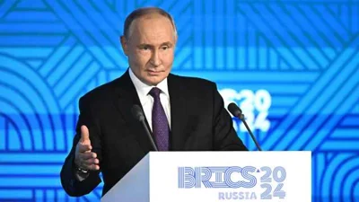 Putin Touts BRICS Economic Growth at Business Forum