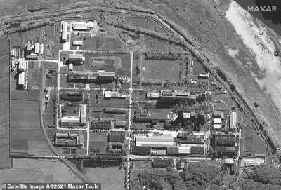 This image released by Maxar Technologies shows an overview of a processing facility at the Yongbyon Nuclear Research Facility complex in Yongbyon, North Korea, on September 14 2021