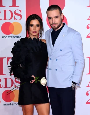 Liam Payne and former partner Cheryl Cole attending the Brit Awards at the O2 Arena in, London in 2018. Photograph: Ian West/PA 