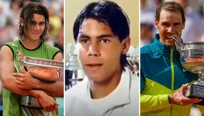 tennis rafael nadal retires interview at the age of 16 talking about ambition to become great tennis player goes viral watch snt