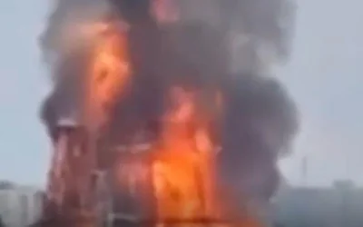МЧС Украины опровергло данные о пожаре на заводе «Турбоатом» в Харькове
