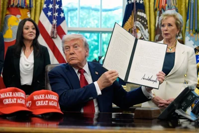 Trump signs executive orders targeting colleges, plus schools' equity efforts