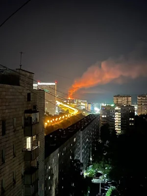 В Екатеринбурге крупный пожар