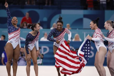 Paris 2024: Simone Biles and Team USA win artistic gymnastics gold