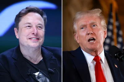 Elon Musk and Donald Trump