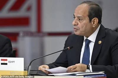 Egypt's president Abdel Fattah al-Sisi said on Sunday that his nation has proposed a two-day ceasefire in Gaza