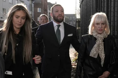 McGregor's mother Margaret and father Tony were also in court to support him