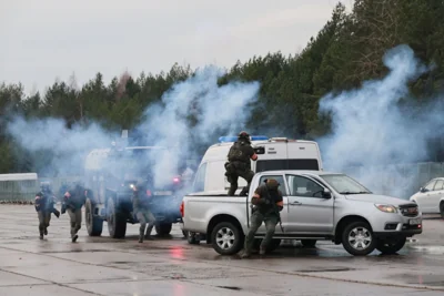 В Гродно и районе введен режим контртеррористической операции