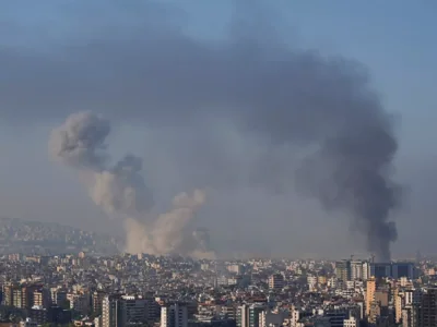 Israel strikes alleged 'Hezbollah command center' inside south Lebanon mosque