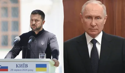 Зеленский ответил на путинское перемирие