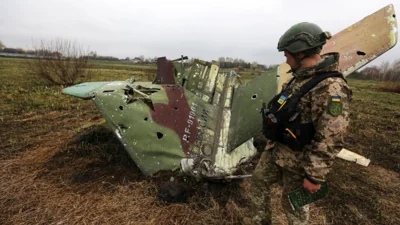 У районі Костянтинівки на Донеччині збито російський військовий літак – влада