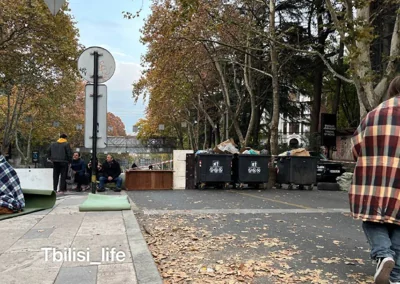 В Тбилиси продолжаются протесты