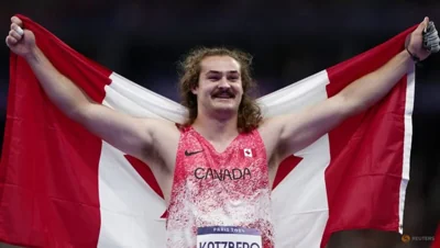 Canada's Katzberg wins gold in men's hammer throw