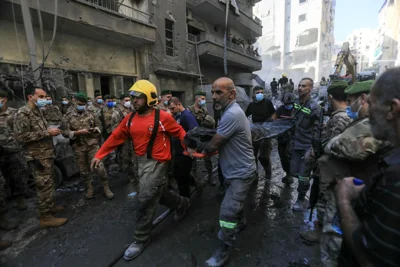 Deadly Israeli strike razes residential building in central Beirut