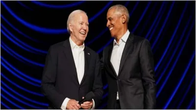 Obama reaction After Joe Biden Quits White House Race Says Uncharted Waters Ahead 'Uncharted Waters Ahead': Obama's Warning After Biden Drops Out Of White House Race