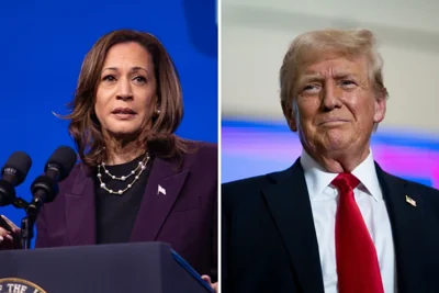 Kamala Harris Donald Trump Man Up