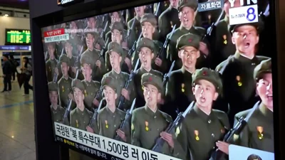 North Korean soldiers