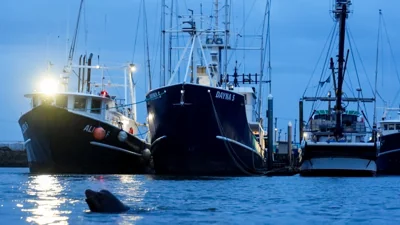 At least 6 people are dead and 7 are missing after a fishing vessel sinks in the South Atlantic