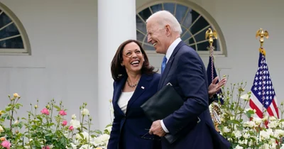 Kamala Harris praises Joe Biden’s ‘legacy of accomplishment’ on first day of her campaign - as it happened