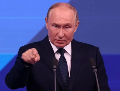 Russian President Vladimir Putin Delivers A Speech At The Celebration Of The City Day In Moscow