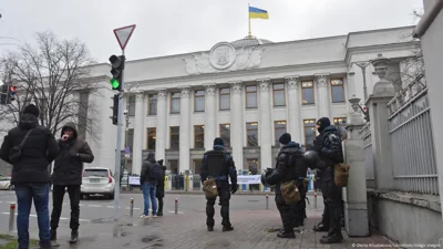 Рядом с Верховной радой нашли обломки российского БПЛА