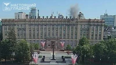 Замгубернатора пострадал при атаке БПЛА на здание белгородского правительства