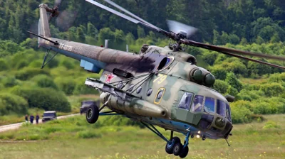 "Воєнкори" РФ повідомляють, що над Донецьком збито вертоліт Мі-8 армії РФ – ВВС