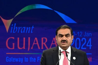 CHARGED Chairperson of Indian conglomerate Adani Group, Gautam Adani, addresses a gathering in Gandhinagar, India, on Jan. 10, 2024. Adani has been charged with bribing and hiding payments from investors, US prosecutors said on Nov. 20, 2024. AFP PHOTO