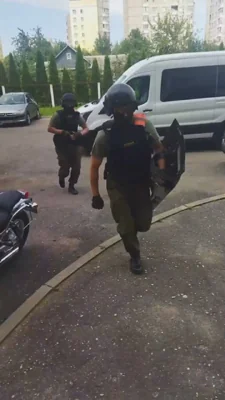 Очередной массовый хапун в #Барановичи — задержаны как минимум 5 человек