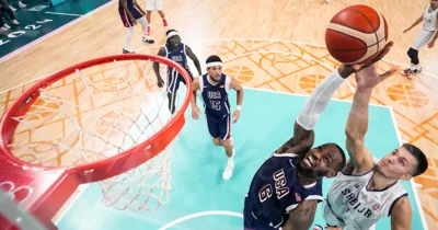 USA basketball begins gold medal defense with dominant win over Serbia