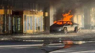 Следователи считают подрыв Cybertruck в Лас-Вегасе суицидом