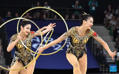 Olympics | China claims historic rhythmic gymnastics group all-around title at Paris 2024 (updated)