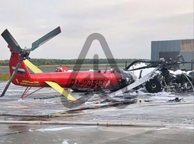 ⚡️ Два школьника сожгли вертолет Ми-8 на аэродроме Ноябрьска (ЯНАО), выполняя «задание» из соцсетей