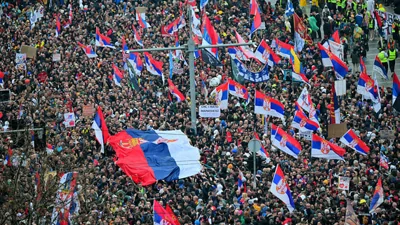 К чему приведет самый массовый протест за время правления Вучича в Сербии