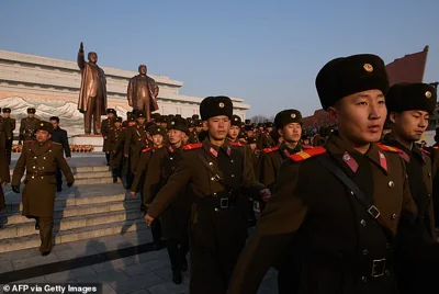 US-based Global Defense Corp reported that 500 North Korean soldiers were killed alongside Russian officers, however, there was no independent confirmation (file photo)