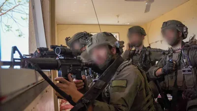 Бойцы ЦАХАЛ в секторе Газы. Иллюстрация