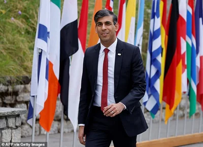 Rishi Sunak is set to tell supporters of Putin's invasion of Ukraine: 'They are placing themselves on the side of the aggressor - and on the wrong side of history'