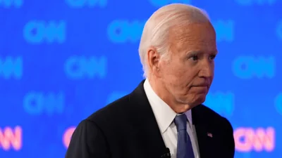 A halting Biden tries to confront Trump at debate but stirs Democratic anxiety about his candidacy