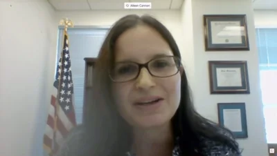 Florida District Judge Aileen Cannon Speaks Remotely